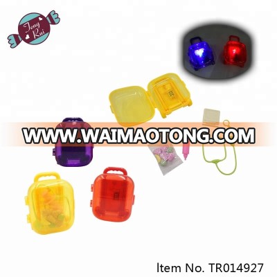 Plastic Novelty Toys From Shantou Factory Flashing Light Mini Suitcase Kit Doctor Set Candy Toy