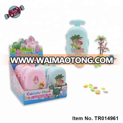 Solid color toy traveling case candy toy